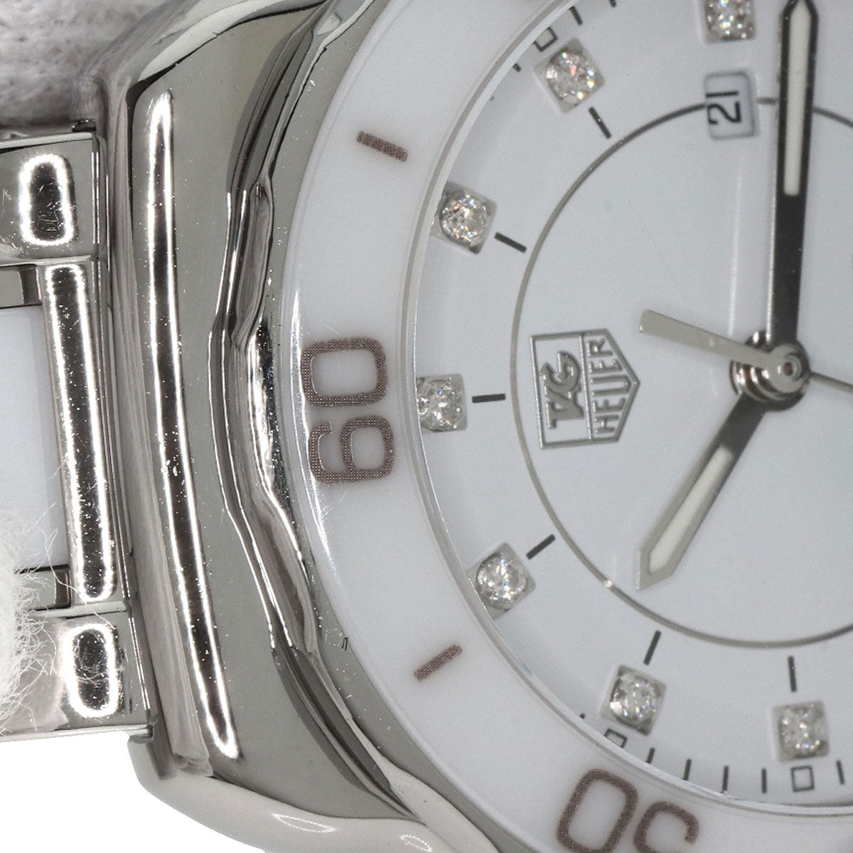 TAG HEUER FORMULA1 12P Diamond Watches WAH1315.BA0868 Stainless Steel/SSxCeramic Ladies