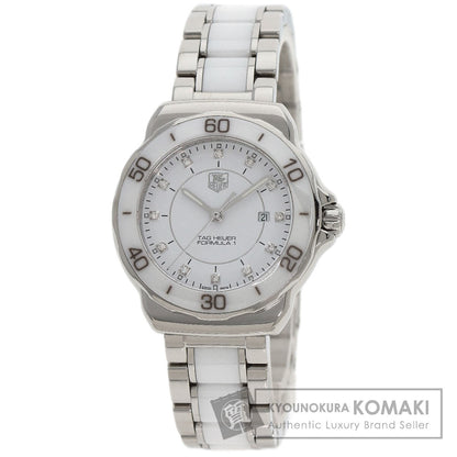 TAG HEUER FORMULA1 12P Diamond Watches WAH1315.BA0868 Stainless Steel/SSxCeramic Ladies