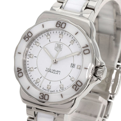 TAG HEUER FORMULA1 12P Diamond Watches WAH1315.BA0868 Stainless Steel/SSxCeramic Ladies