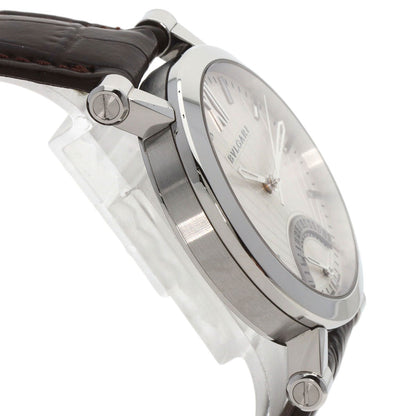 BVLGARI Sotirio Retrograde 125th Anniversary Model Watches SB42SDR Stainless Steel/Leather mens