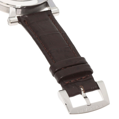 BVLGARI Sotirio Retrograde 125th Anniversary Model Watches SB42SDR Stainless Steel/Leather mens