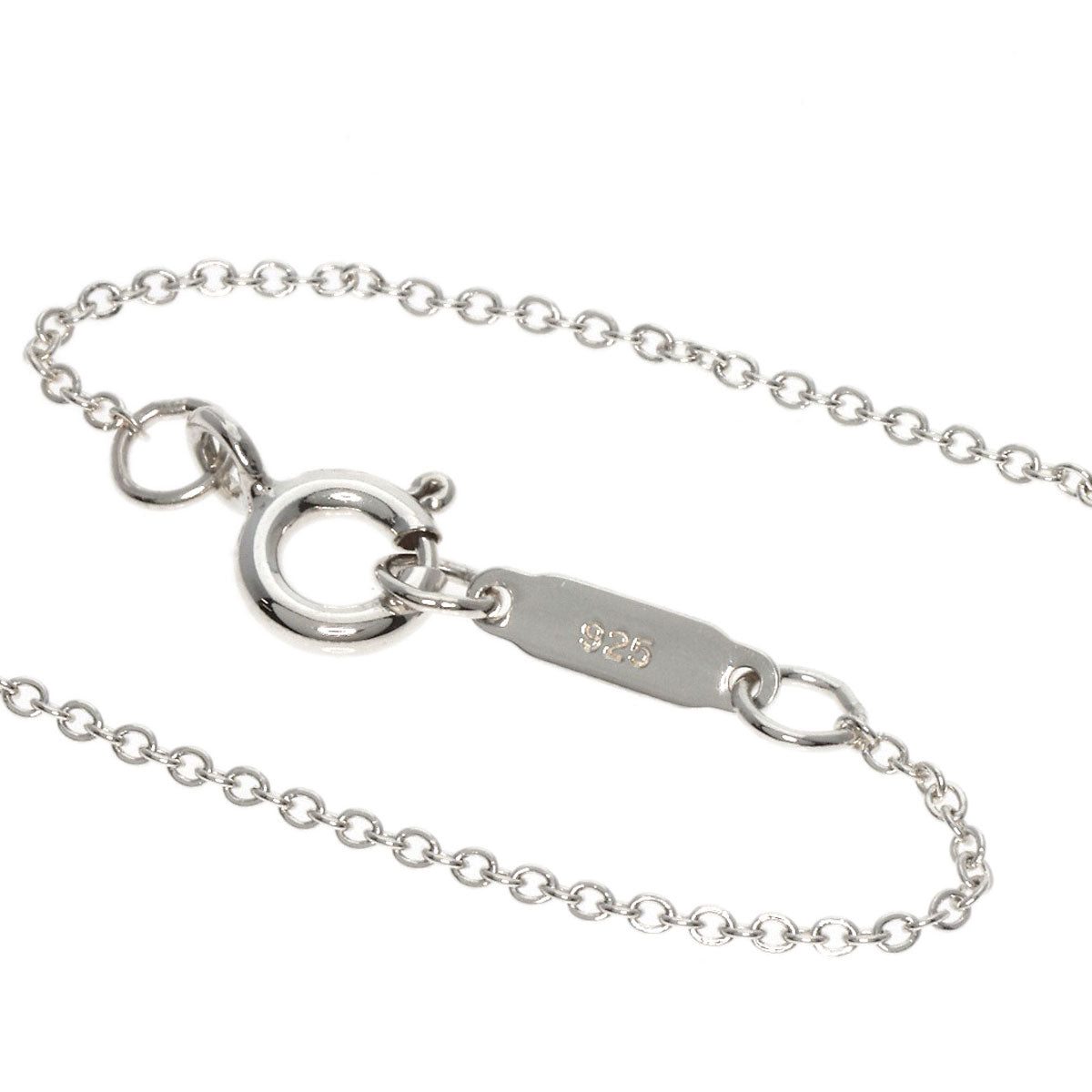 TIFFANY&Co.   Necklace Interlocking Silver Ladies