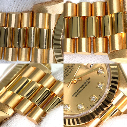 ROLEX DATEJUST 10P Diamond Watches 69178G K18 Yellow Gold/18K Yellow Gold Ladies