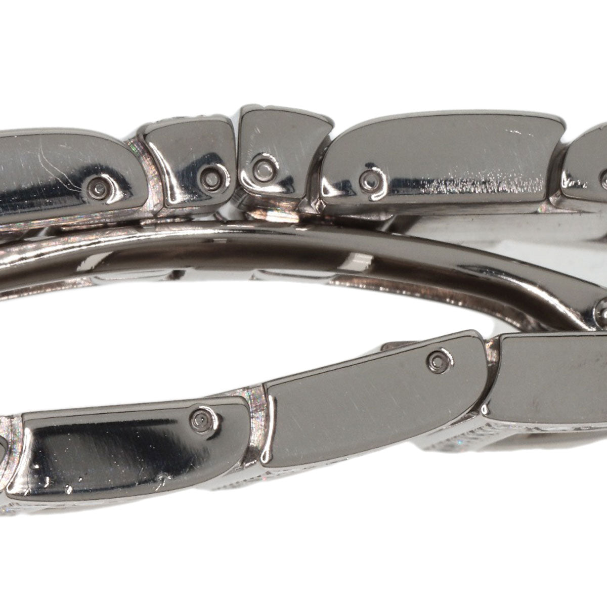 BVLGARI Rettangolo Diamond Watches RTW39G K18 White Gold/K18WGxDiamond Ladies