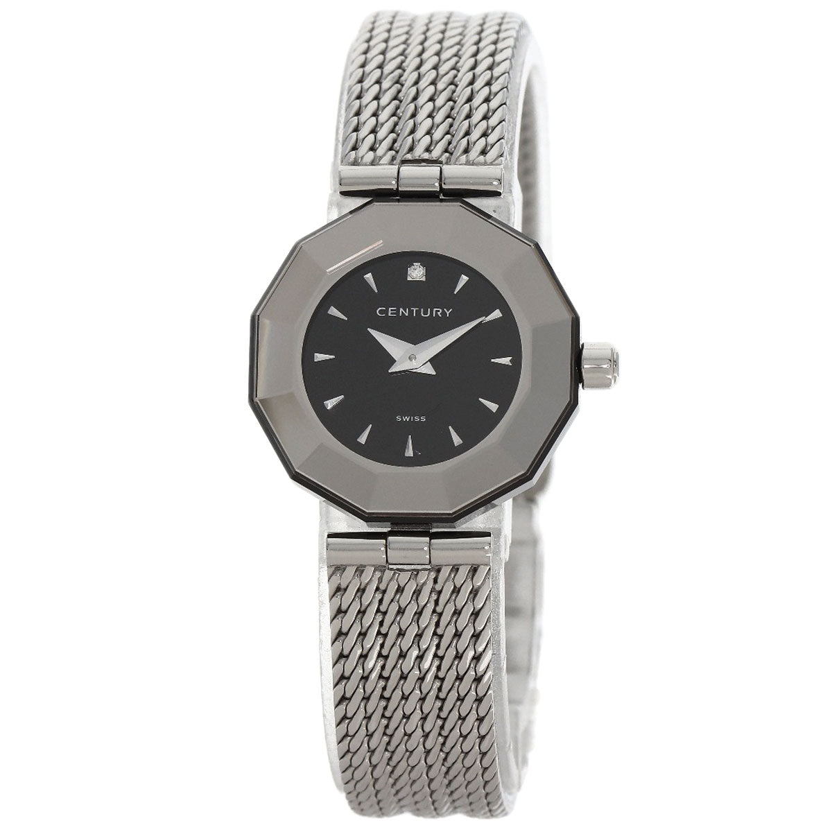CENTURY Time Gem 1P Diamond Watches Stainless Steel/Stainless Steel Ladies