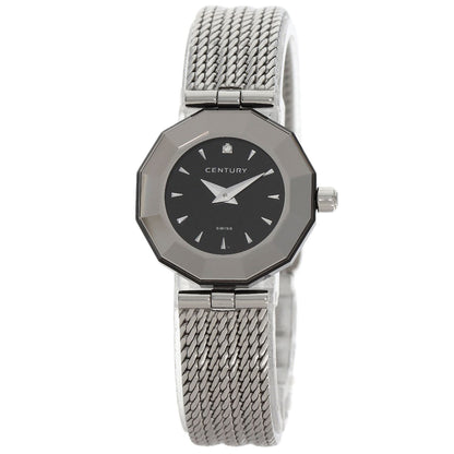 CENTURY Time Gem 1P Diamond Watches Stainless Steel/Stainless Steel Ladies