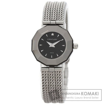 CENTURY Time Gem 1P Diamond Watches Stainless Steel/Stainless Steel Ladies