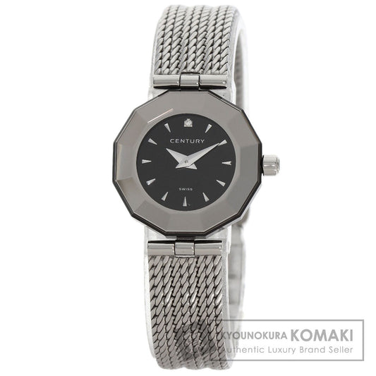 CENTURY Time Gem 1P Diamond Watches Stainless Steel/Stainless Steel Ladies