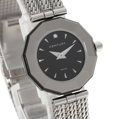 CENTURY Time Gem 1P Diamond Watches Stainless Steel/Stainless Steel Ladies