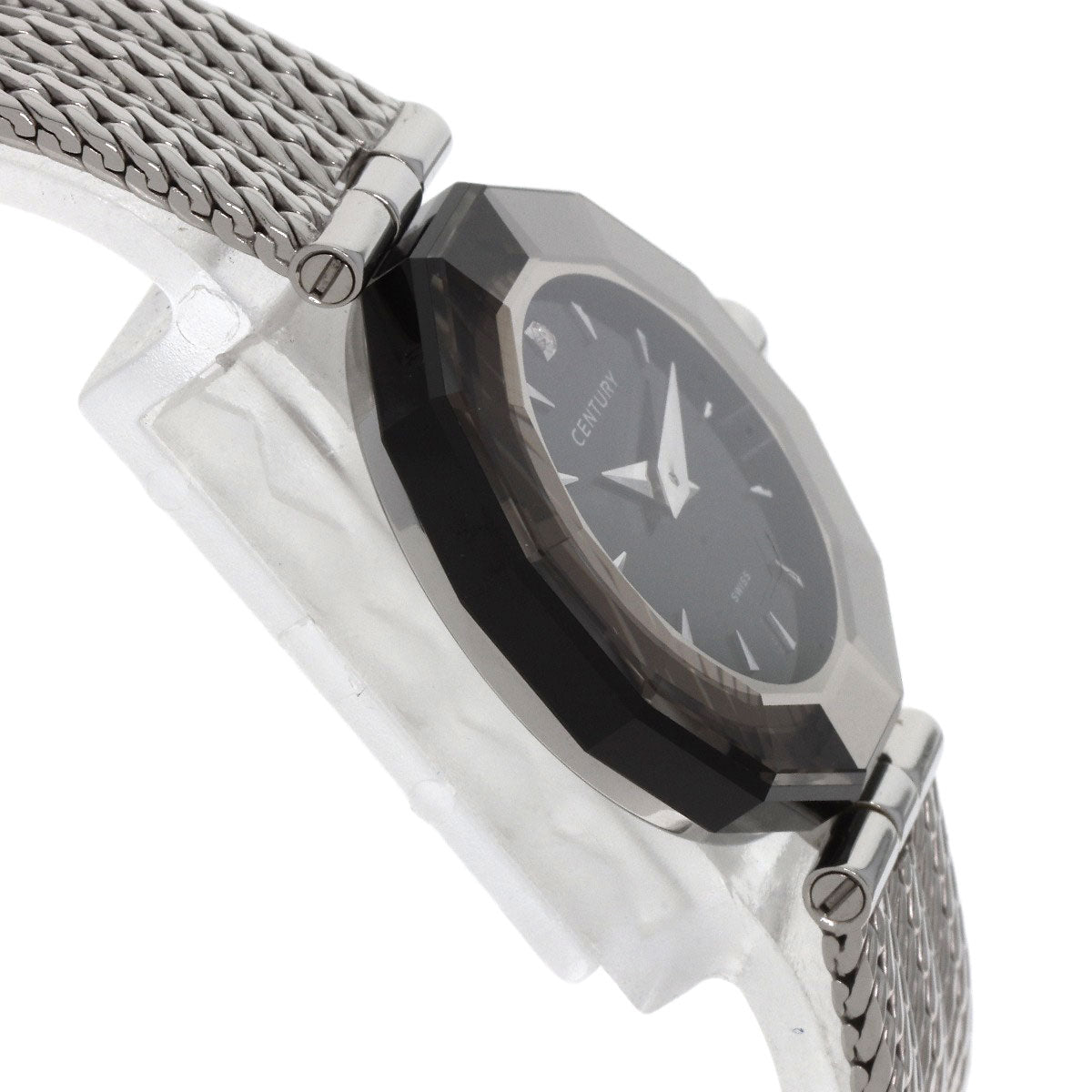 CENTURY Time Gem 1P Diamond Watches Stainless Steel/Stainless Steel Ladies