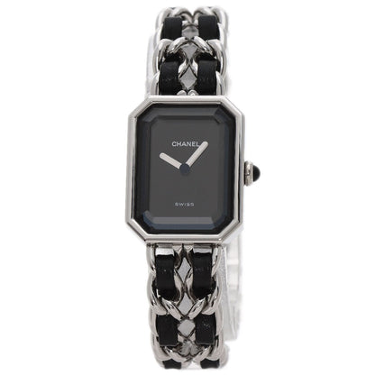 CHANEL Premiere M Watches H0451 Stainless Steel/Leather Ladies
