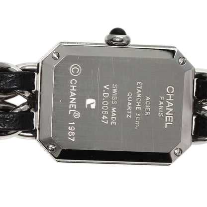 CHANEL Premiere M Watches H0451 Stainless Steel/Leather Ladies