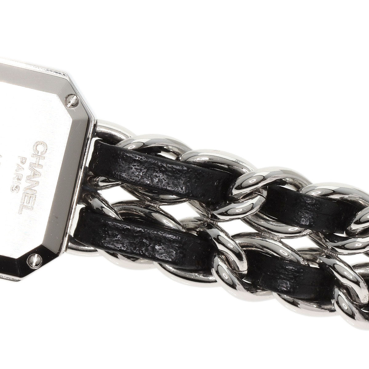 CHANEL Premiere M Watches H0451 Stainless Steel/Leather Ladies