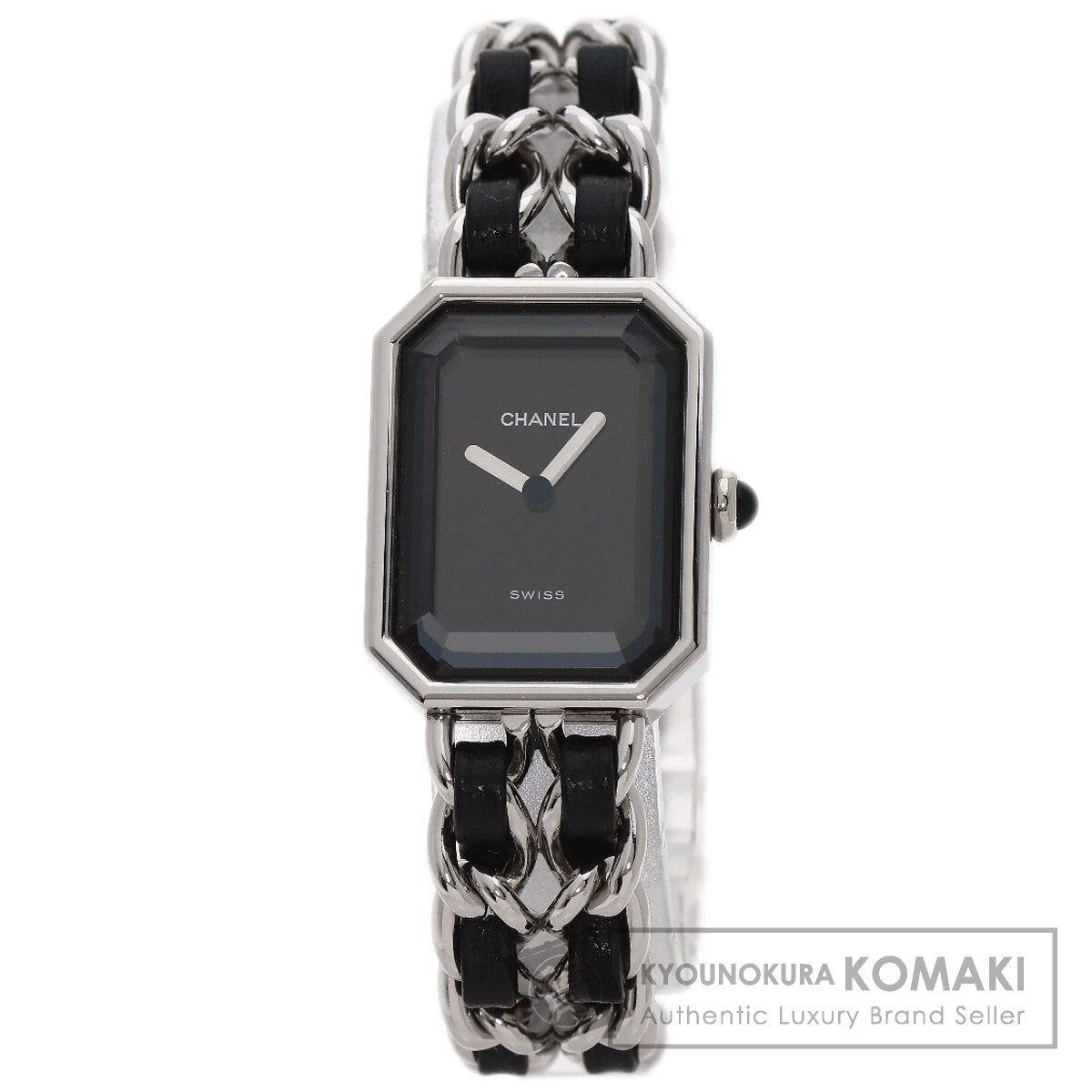 CHANEL Premiere M Watches H0451 Stainless Steel/Leather Ladies