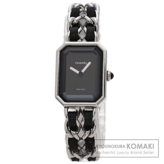 CHANEL Premiere M Watches H0451 Stainless Steel/Leather Ladies