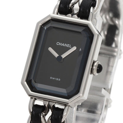CHANEL Premiere M Watches H0451 Stainless Steel/Leather Ladies