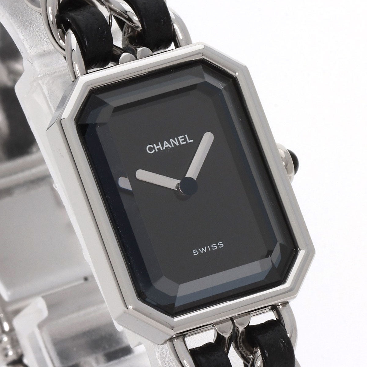 CHANEL Premiere M Watches H0451 Stainless Steel/Leather Ladies