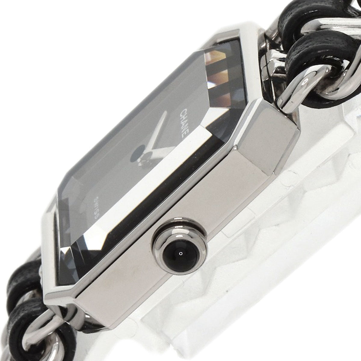 CHANEL Premiere M Watches H0451 Stainless Steel/Leather Ladies