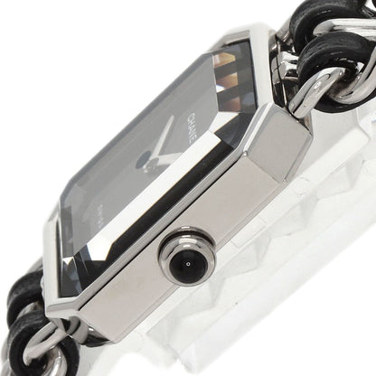 CHANEL Premiere M Watches H0451 Stainless Steel/Leather Ladies