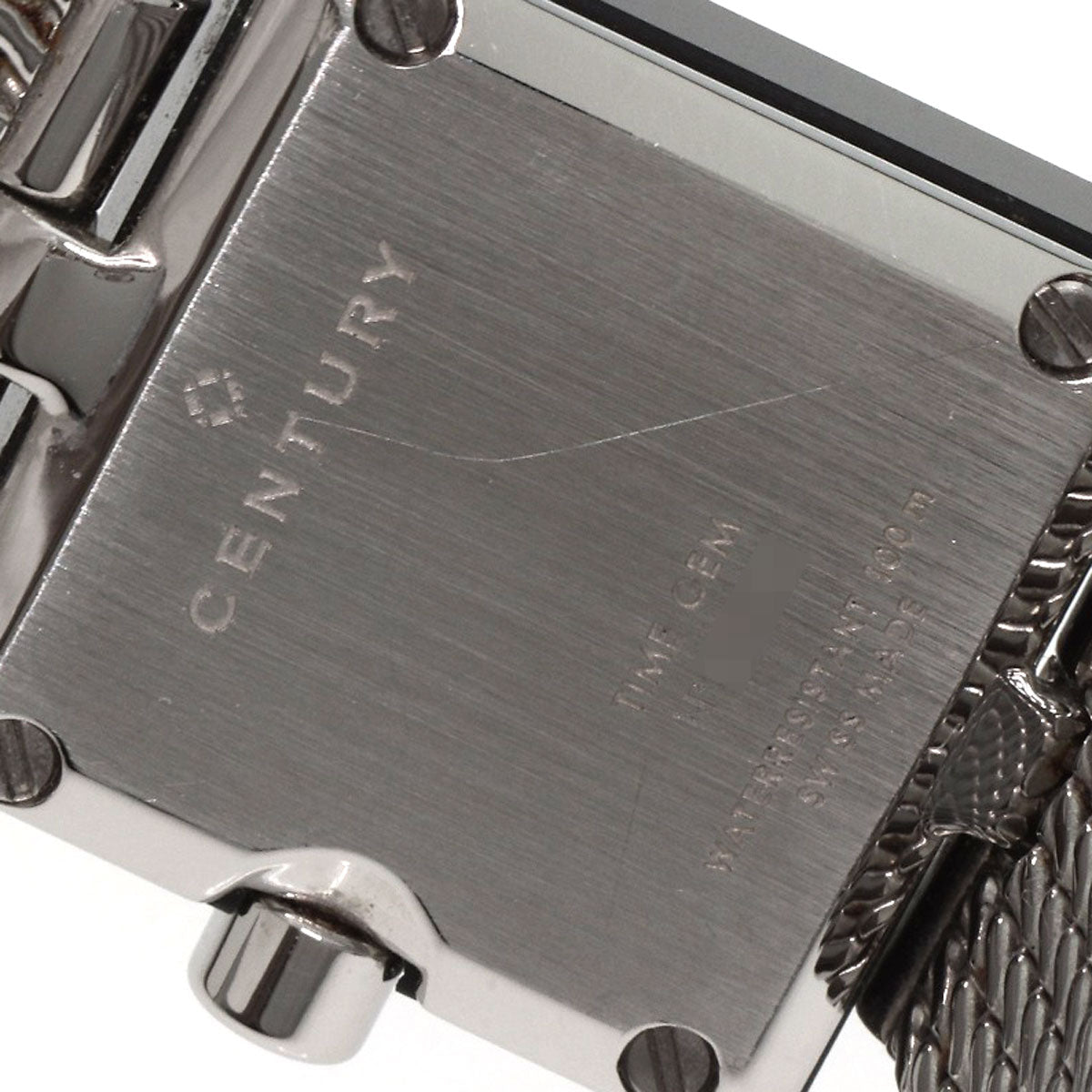 CENTURY Time gem Watches Stainless Steel/Stainless Steel Ladies