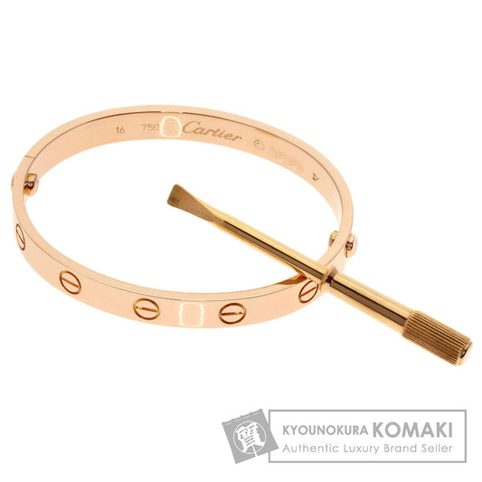 CARTIER   Bracelet LOVE Bracelets with Driver #16 K18 Pink Gold Ladies