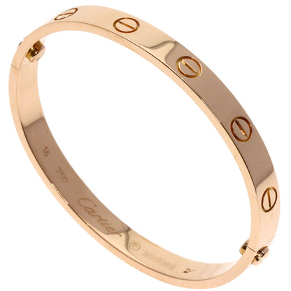 CARTIER   Bracelet LOVE Bracelets with Driver #16 K18 Pink Gold Ladies