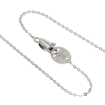 Damiani Belle Epoque Heart Ruby Diamond Necklace K18 White Gold Ladies [Used]