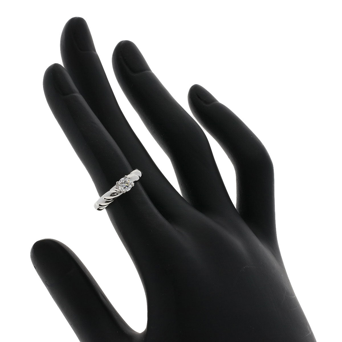 Chaumet   Ring Torsade Diamond Platinum PT950 Ladies