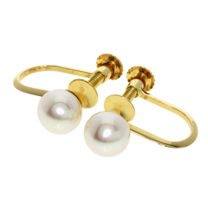 TASAKI   Earring Pearl Pearl Earring K18 Yellow Gold Ladies