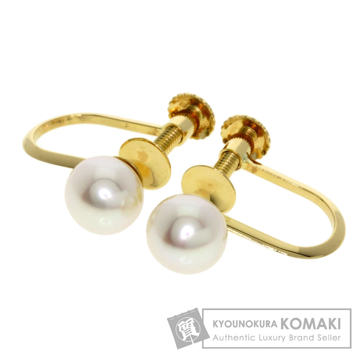 TASAKI   Earring Pearl Pearl Earring K18 Yellow Gold Ladies