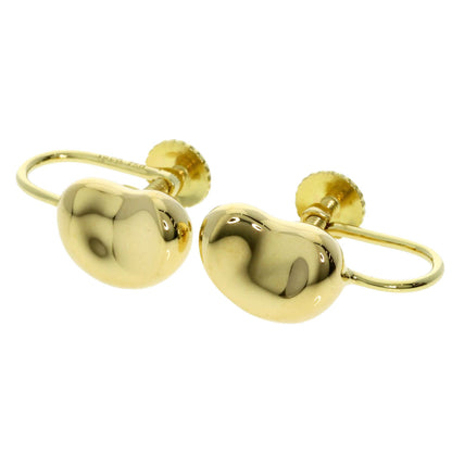 TIFFANY&Co.   Earring Bean K18 Yellow Gold Ladies