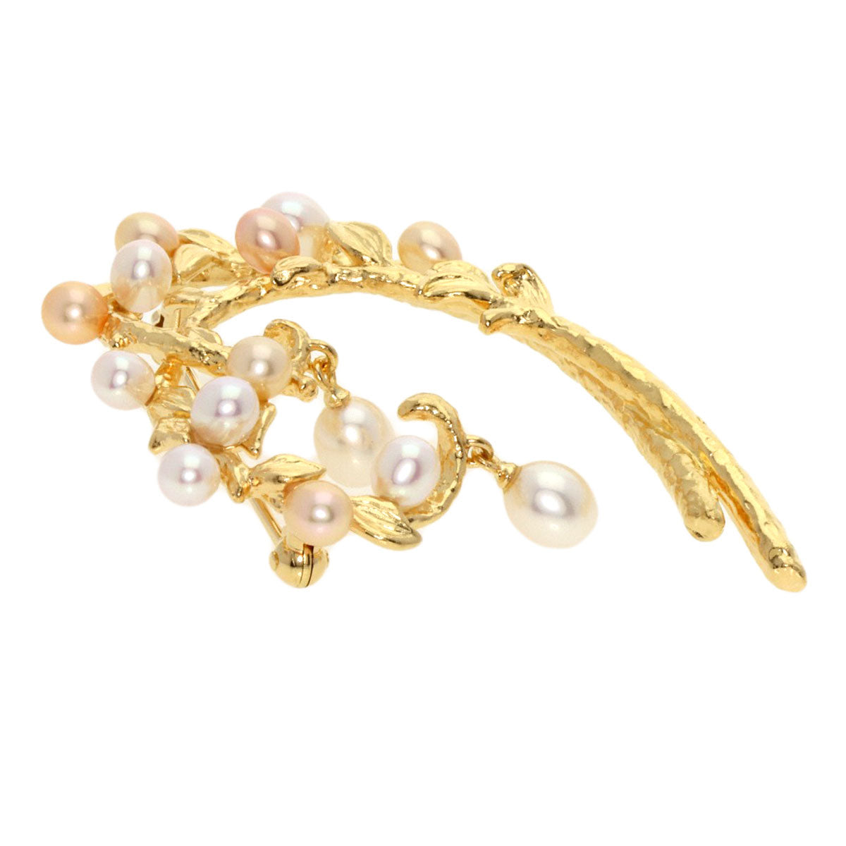 TASAKI   Brooch Pearl Pearl Brooch K18 Yellow Gold Ladies