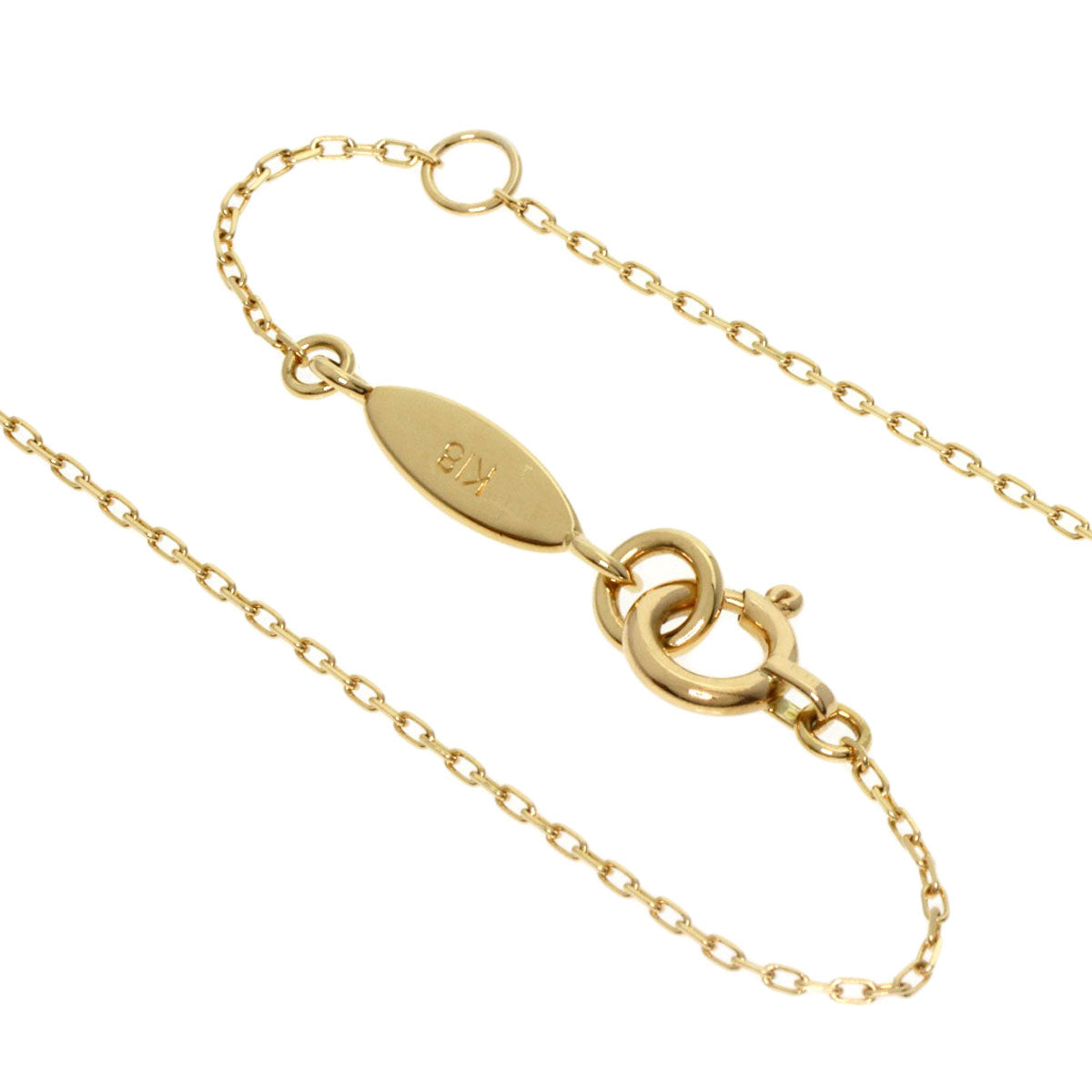 AHKAH   Necklace heart K18 Yellow Gold Ladies