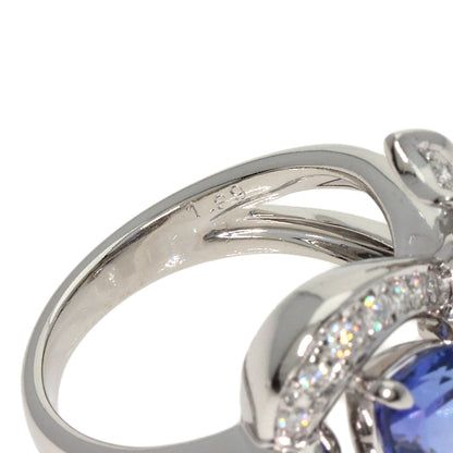 MITSUO KAJI   Ring Tanzanite Diamond Ring Platinum PT900 Ladies