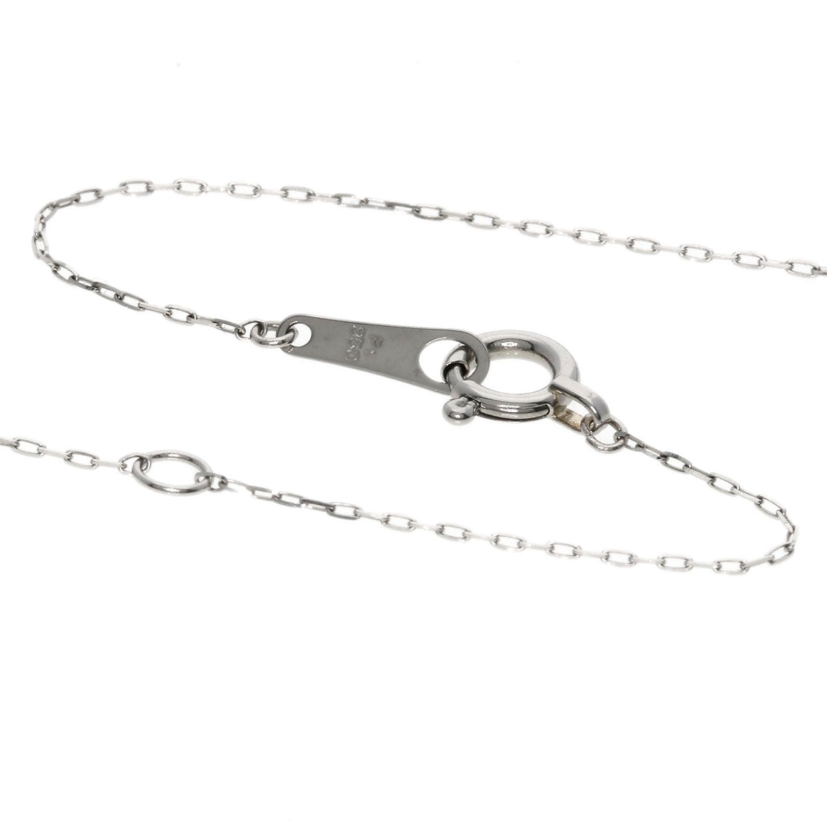 0.15ct Diamond Necklace Platinum PT850 PT900 1.7g　Ladies