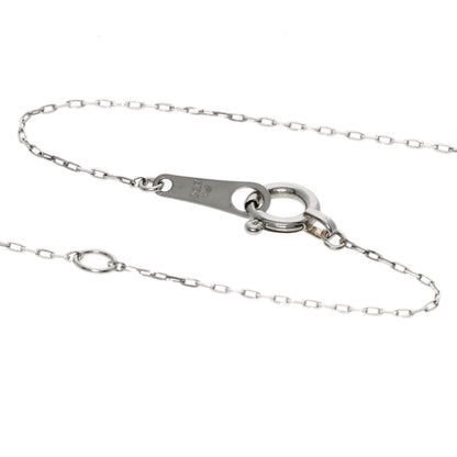 0.15ct Diamond Necklace Platinum PT850 PT900 1.7g　Ladies
