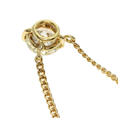 1P Diamond Necklace K18 Yellow Gold  4.3g　Ladies