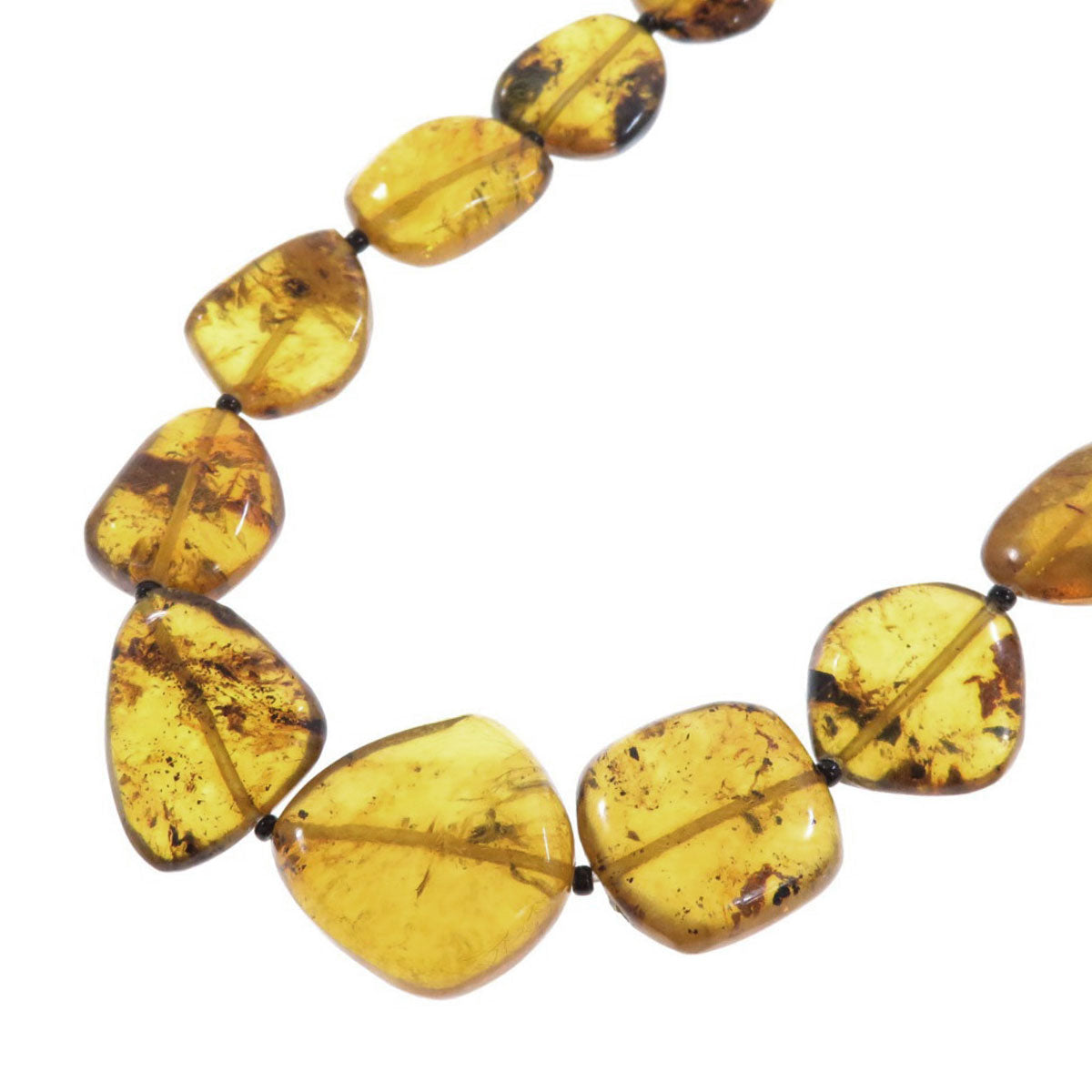 Amber Amber Necklace Amber  26.1g　Ladies