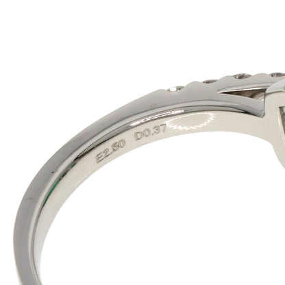 2.5ct Emerald Diamond Ring Platinum PT900  7.5g�@Ladies