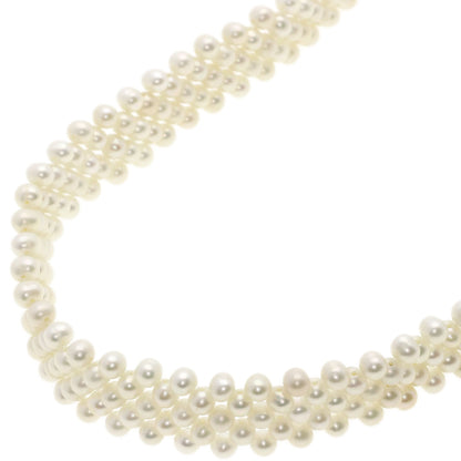 Freshwater Pearl Pearl Necklace Silver 29.7g　Ladies