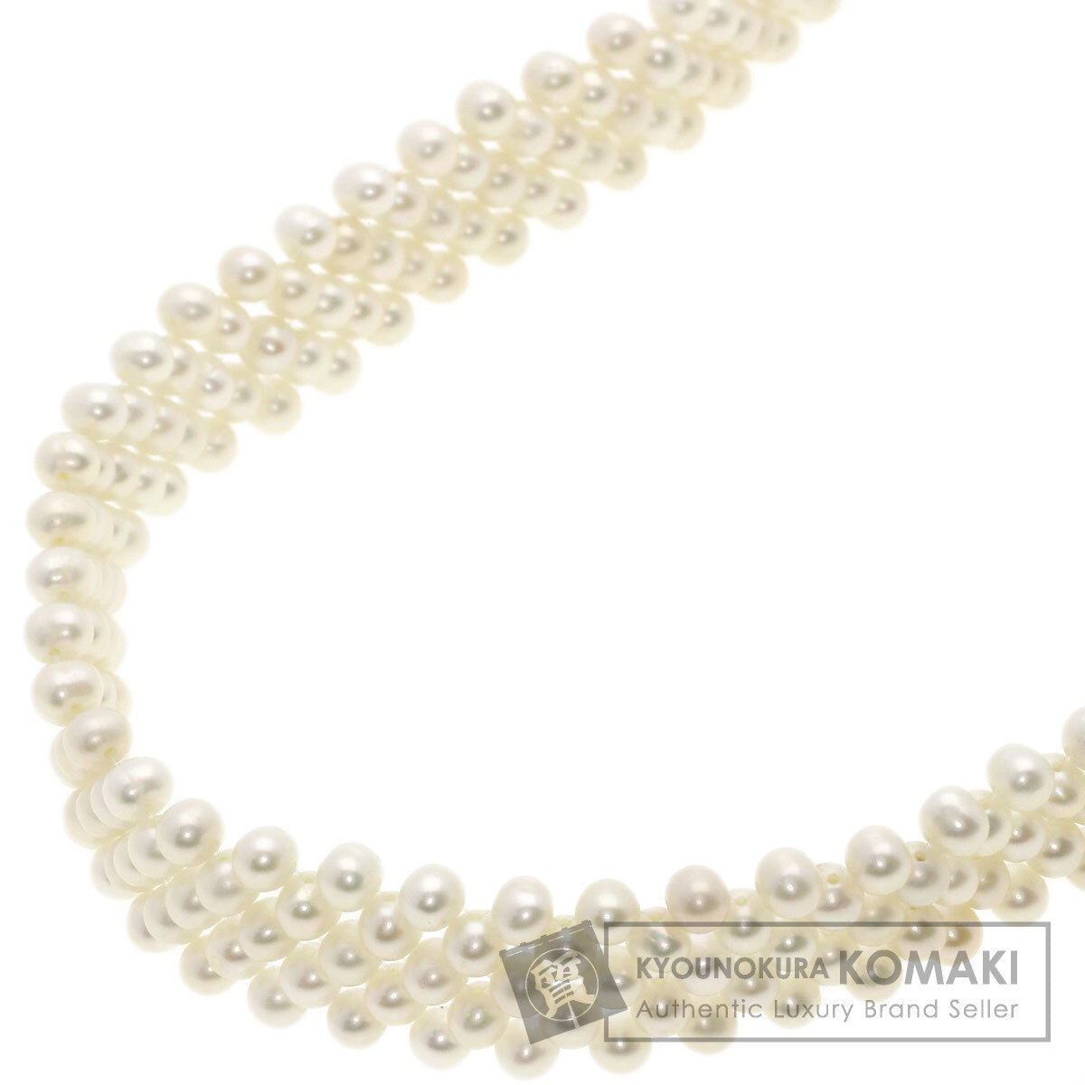 Freshwater Pearl Pearl Necklace Silver 29.7g　Ladies