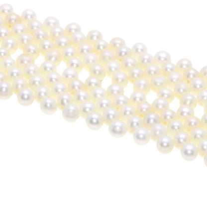 Freshwater Pearl Pearl Necklace Silver 29.7g　Ladies