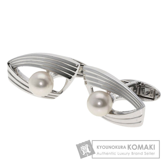 MIKIMOTO   cuffs Akoya pearl Pearl Silver mens