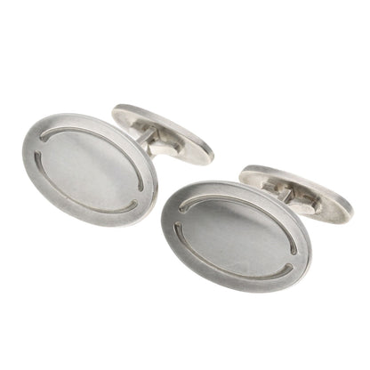 Georg Jensen   cuffs 75A Silver mens