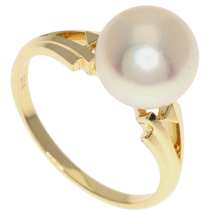MIKIMOTO   Ring Pearl Pearl K18 Yellow Gold Ladies