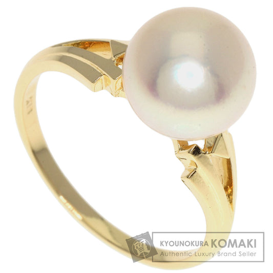 MIKIMOTO   Ring Pearl Pearl K18 Yellow Gold Ladies
