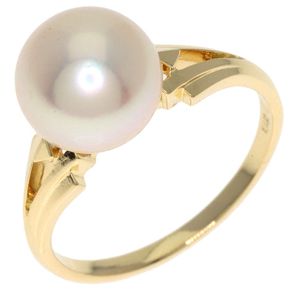 MIKIMOTO   Ring Pearl Pearl K18 Yellow Gold Ladies