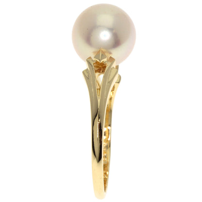 MIKIMOTO   Ring Pearl Pearl K18 Yellow Gold Ladies