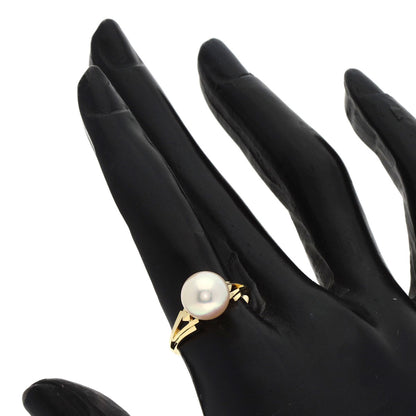 MIKIMOTO   Ring Pearl Pearl K18 Yellow Gold Ladies