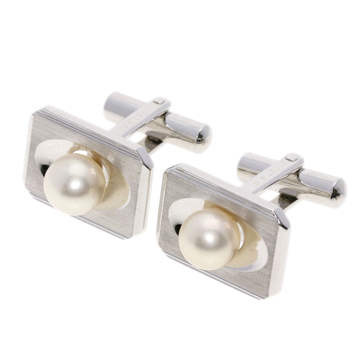Cufflinks & Tie Tacks Pearl Pearl cuffs Silver  16g　mens